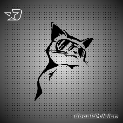 Cool Cat Sticker Cool Cat Sticker